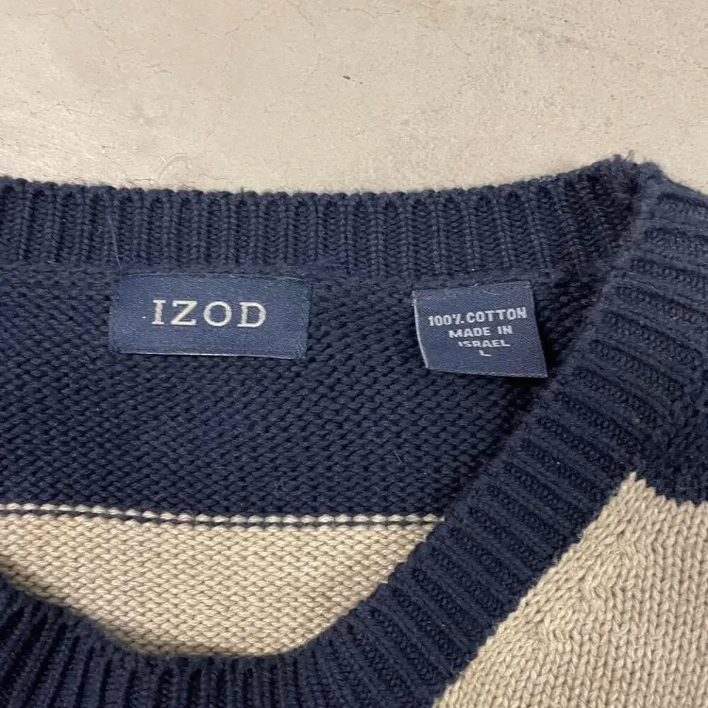 vintage striped Izod sweater